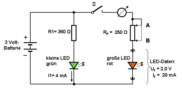 LED-Testschaltung